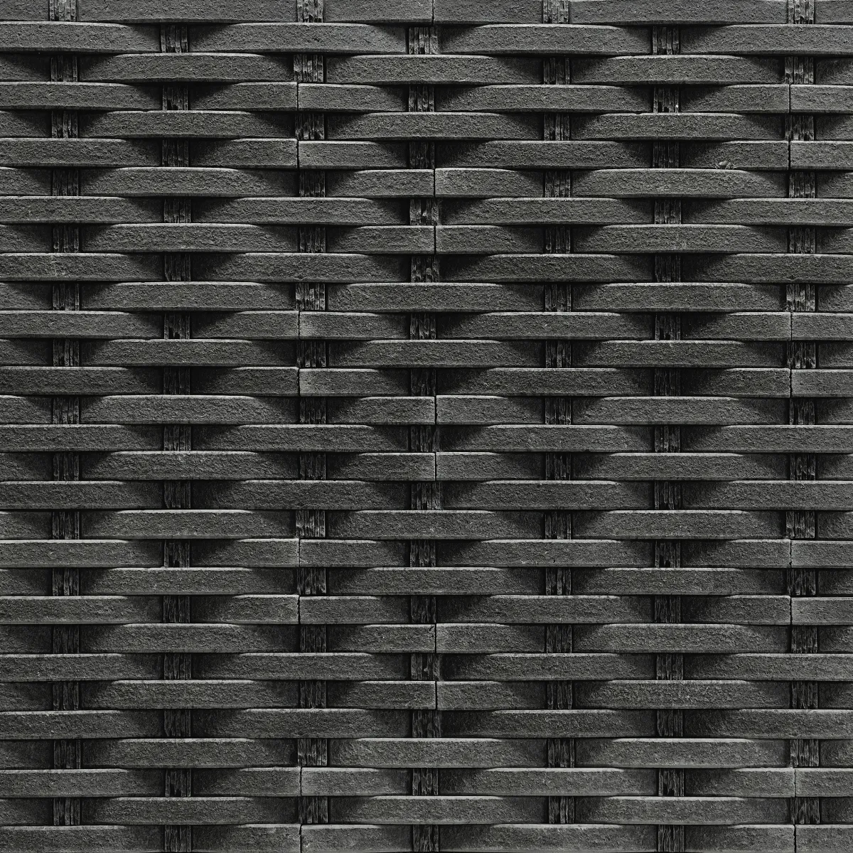 ECONOMY Decorstone Ratan tmavošedý