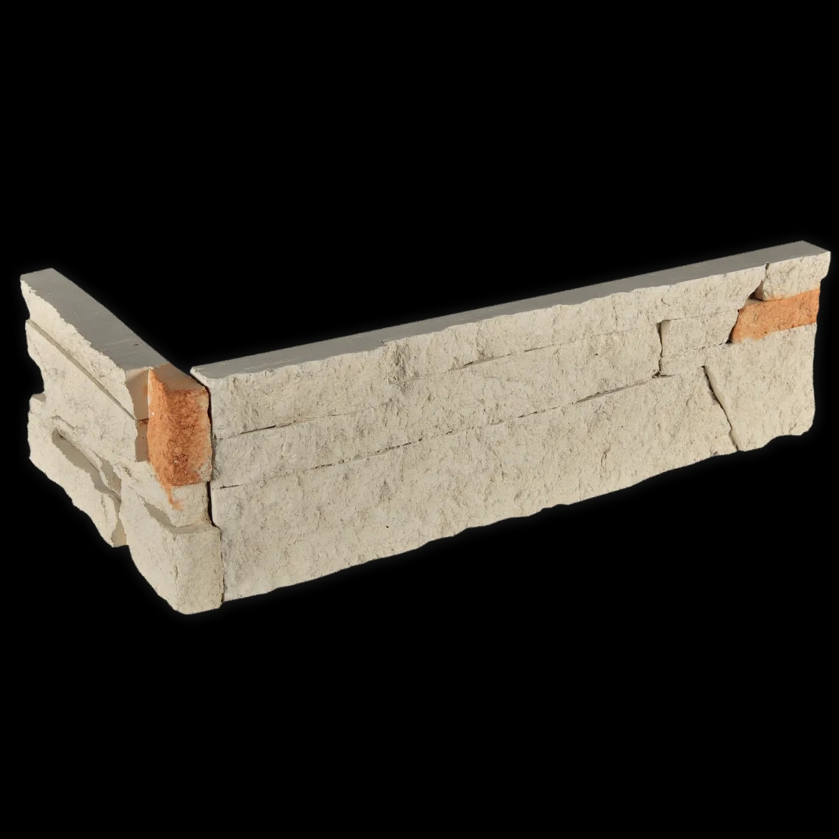 Kameň LÁMANÝ béžový - krajovka