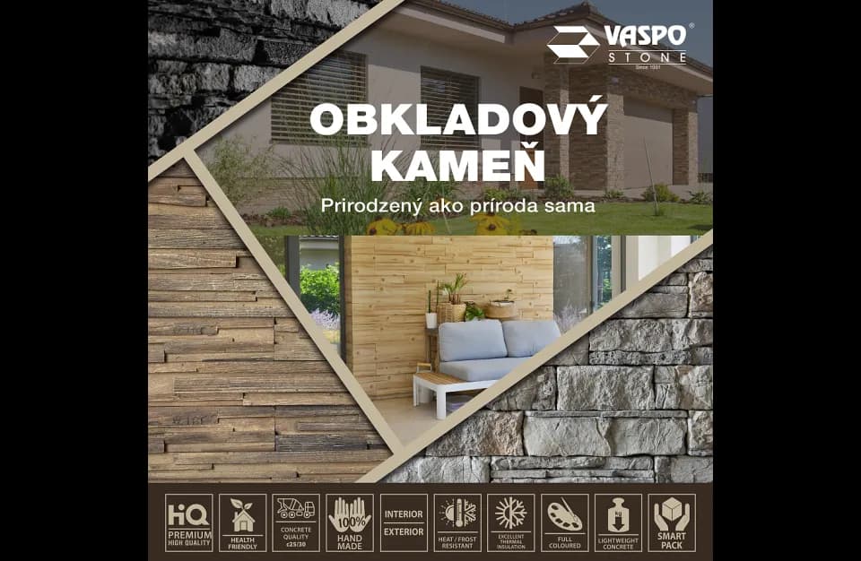 Leták VASPO STONE 2026