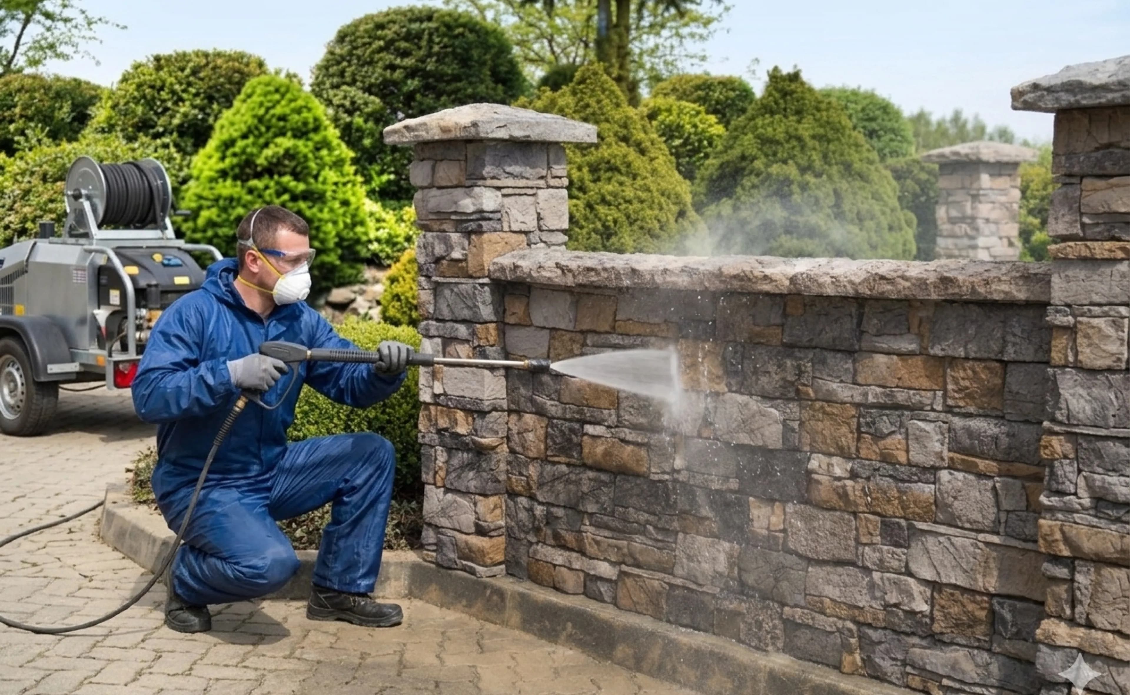 Údržba obkladov a plotov