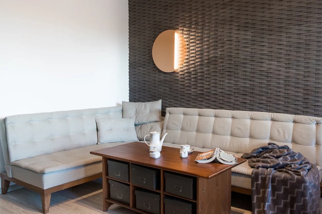 ECONOMY Decorstone Ratan tmavošedý