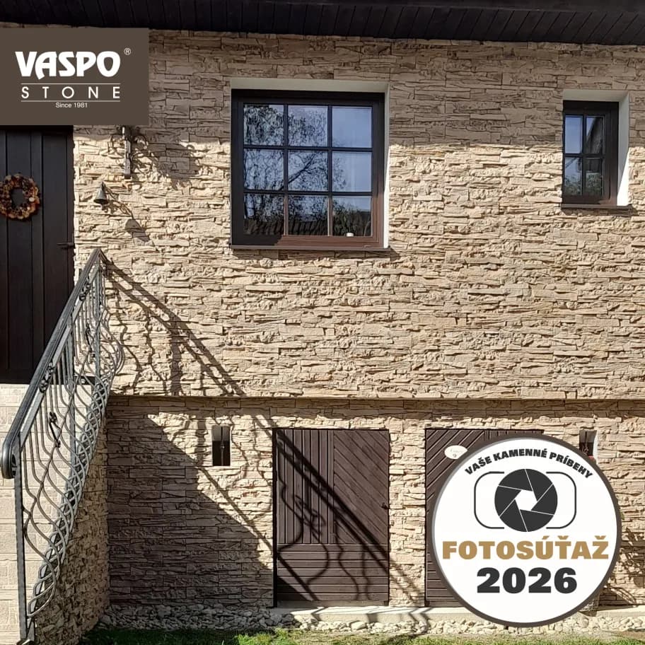 Súťažná fotografia č.17 - obklad Kameň Laugarício hnedooranžová